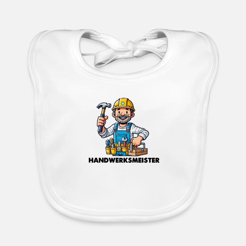 Handwerker Baby Bio-Lätzchen