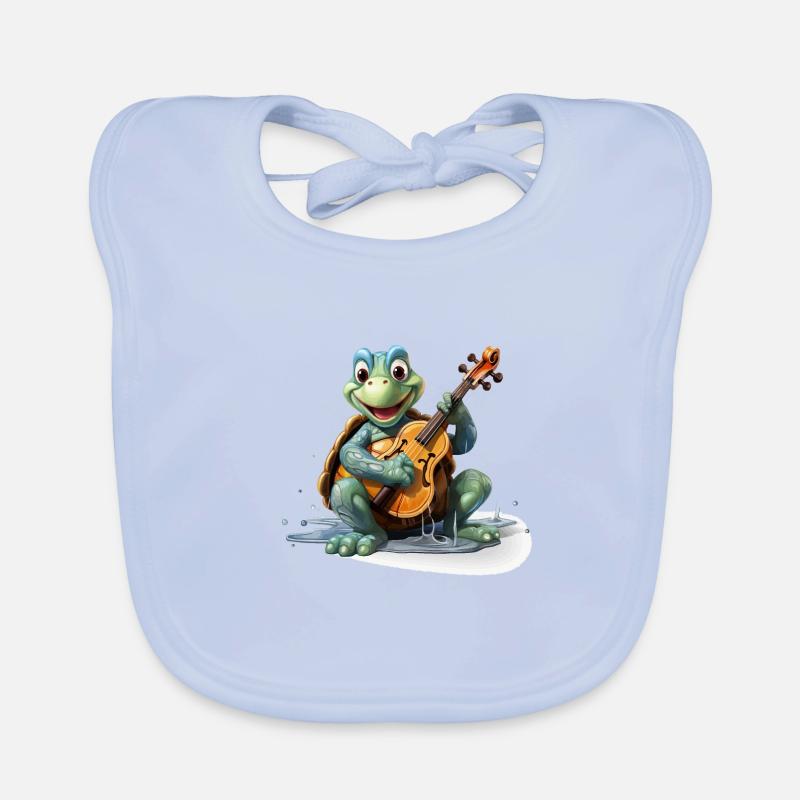 Der langsame Geiger Baby Bio-Lätzchen