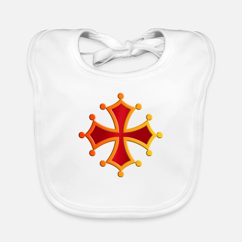 Cathar Cross Organic Baby Bibs