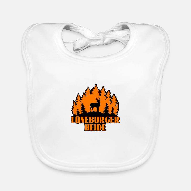 Lüneburger Heide Baby Bio-Lätzchen