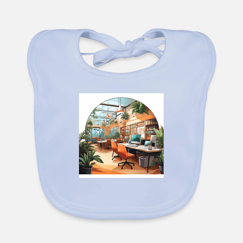 Collaboration Hub Organic Baby Bibs
