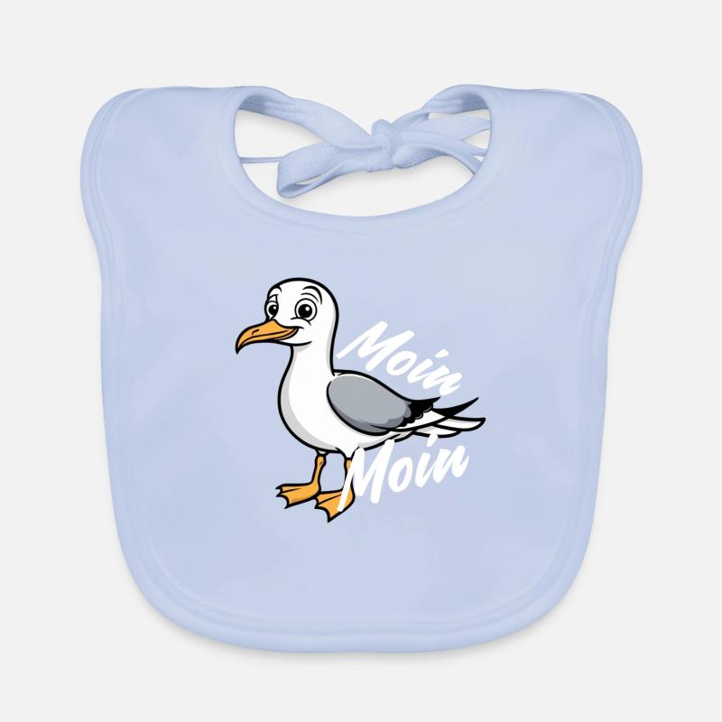 Hamburger Original / Möwe Moin Moin Baby Bio-Lätzchen