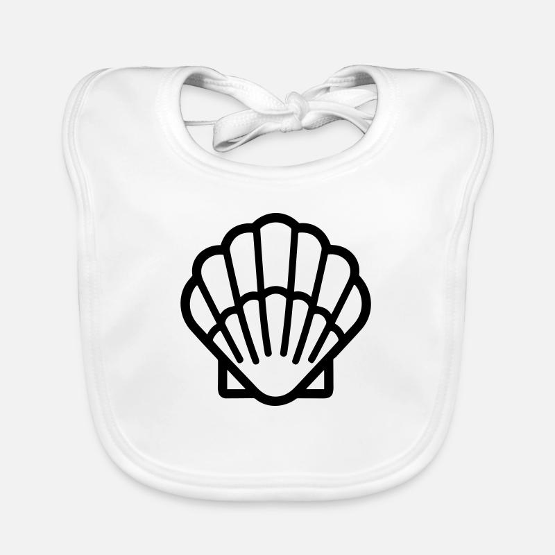 Shell Organic Baby Bibs