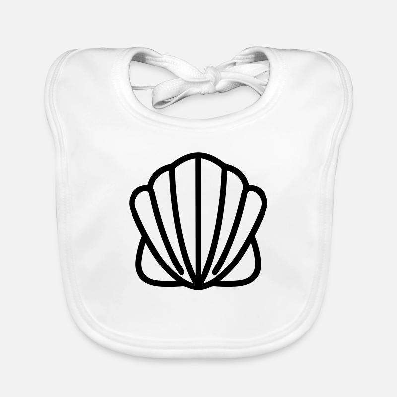 Shell Organic Baby Bibs