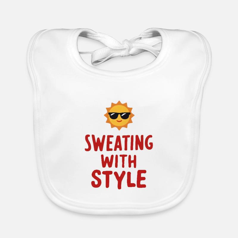 Sweating with Style Baby Bio-Lätzchen
