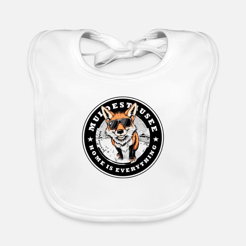 Muldesausee Fox – EnrolÉdition Design Bavoir bio Bébé