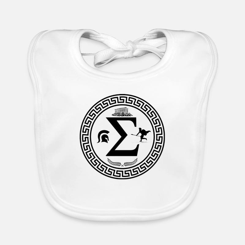 Grèce Bavoir bio Bébé