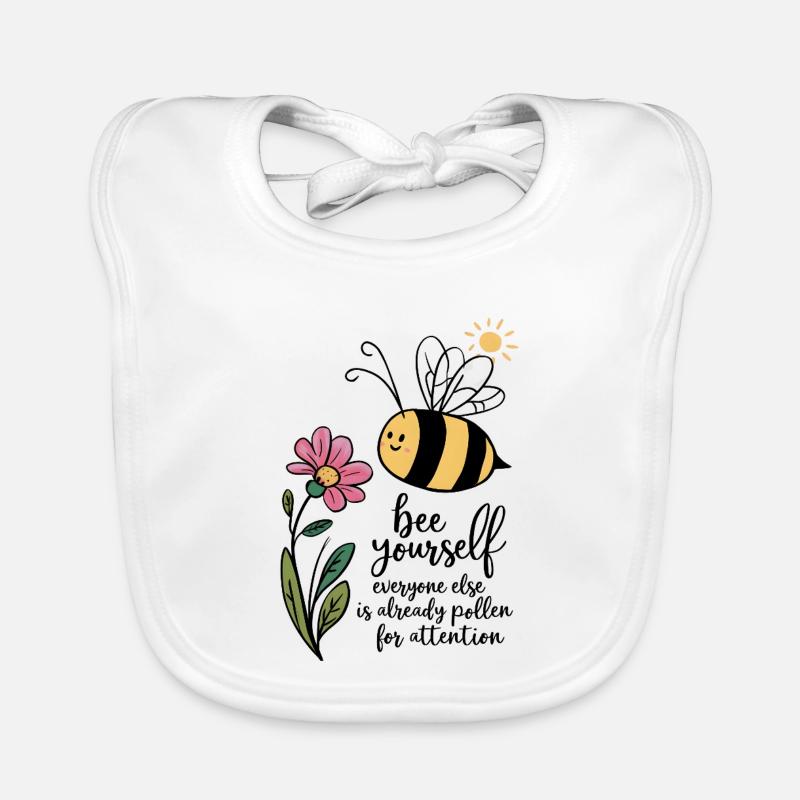 Bee Yourself Organic Baby Bibs