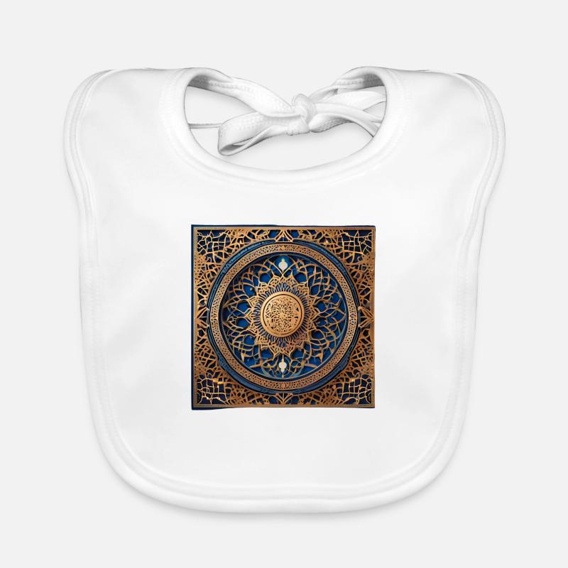 Ramadan Gift Eid Mubarak Islam Allah Muslim Organic Baby Bibs