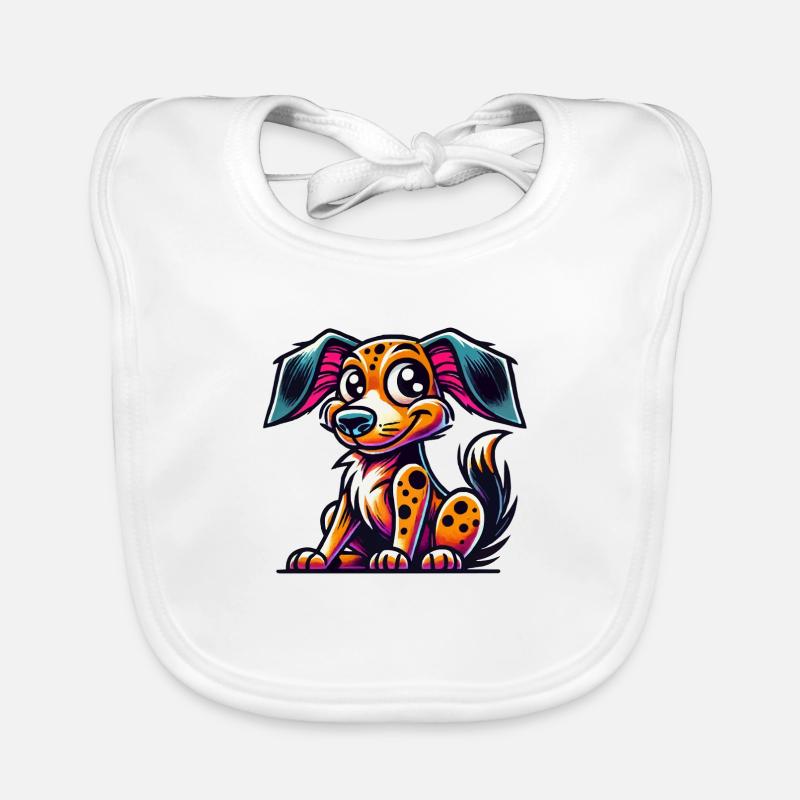 Chien Chien Bavoir bio Bébé