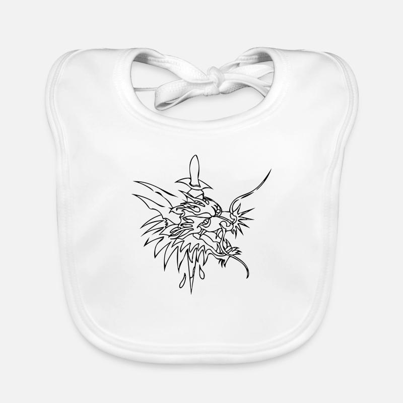 Drachen Baby Bio-Lätzchen