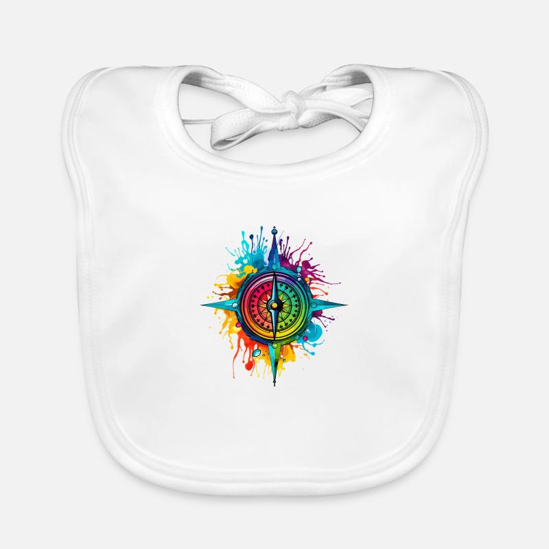 Compass Organic Baby Bibs
