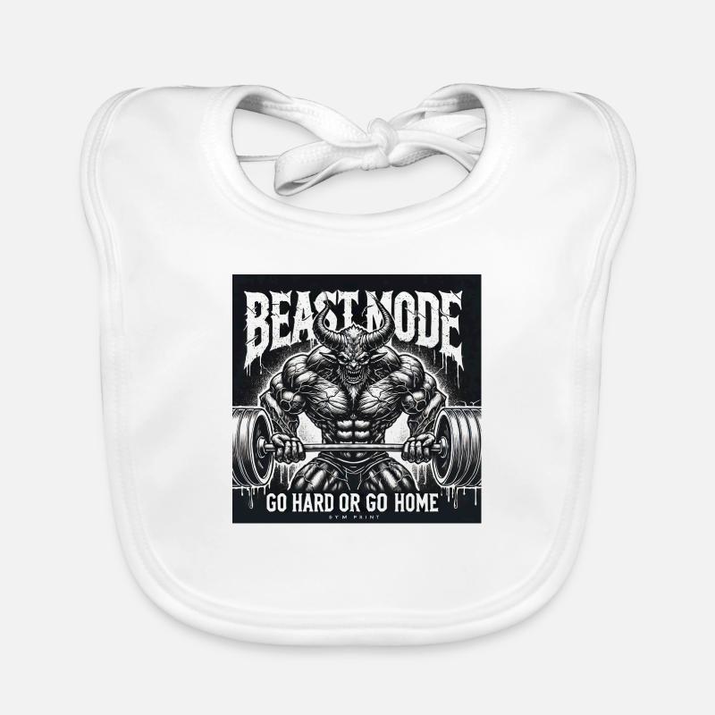 Mode logo Bavoir bio Bébé