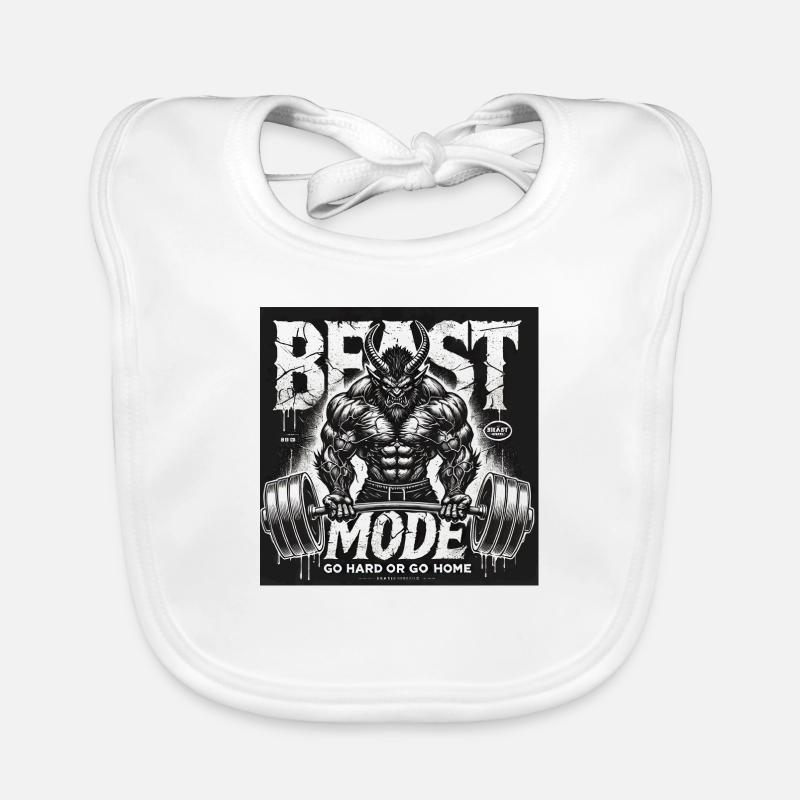 Mode logo Bavoir bio Bébé