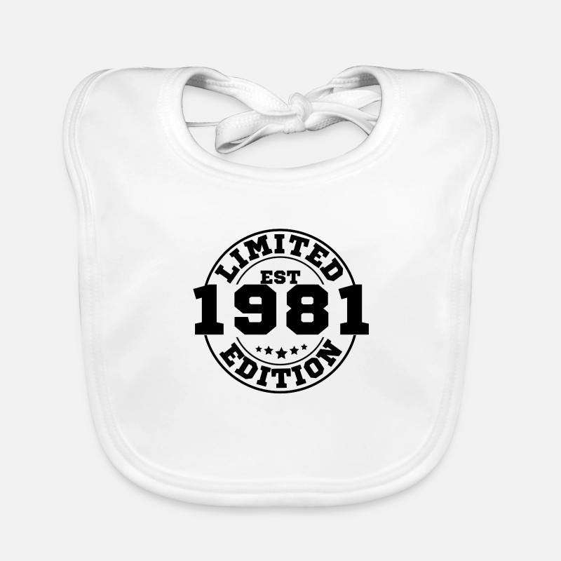 1981 Limited Edition Organic Baby Bibs