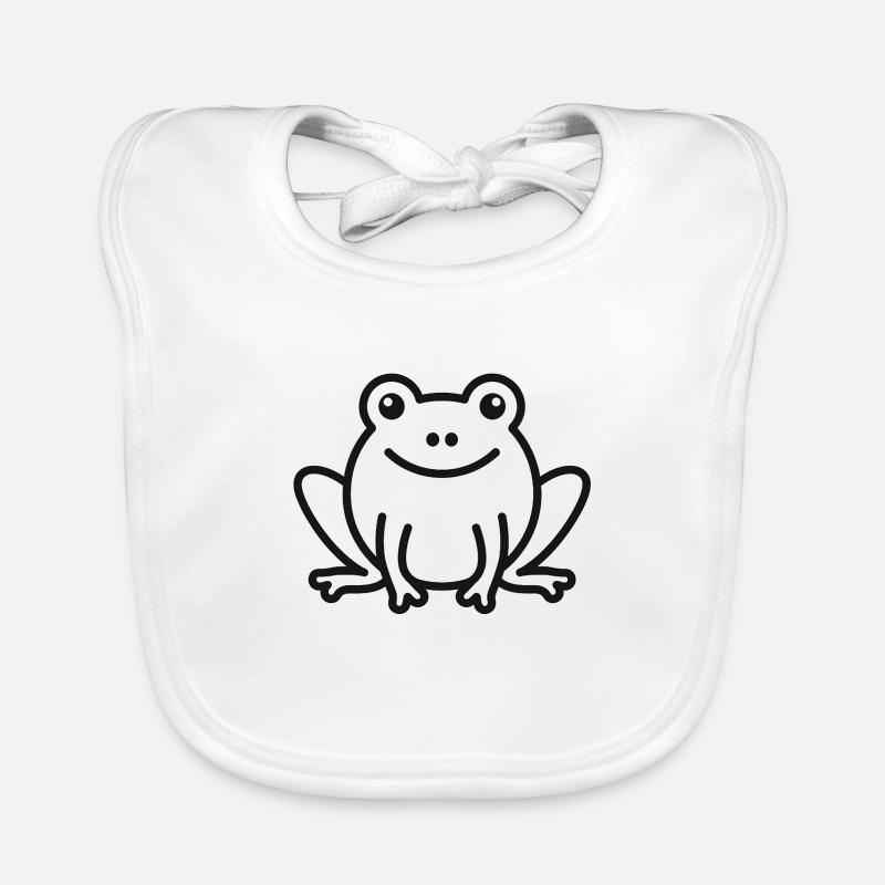 crapaud Bavoir bio Bébé