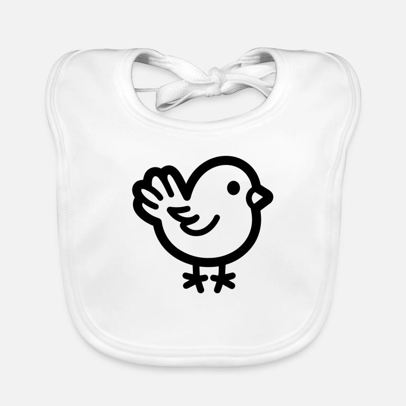 poussin Bavoir bio Bébé