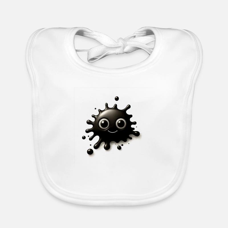 Tache d’encre Bavoir bio Bébé