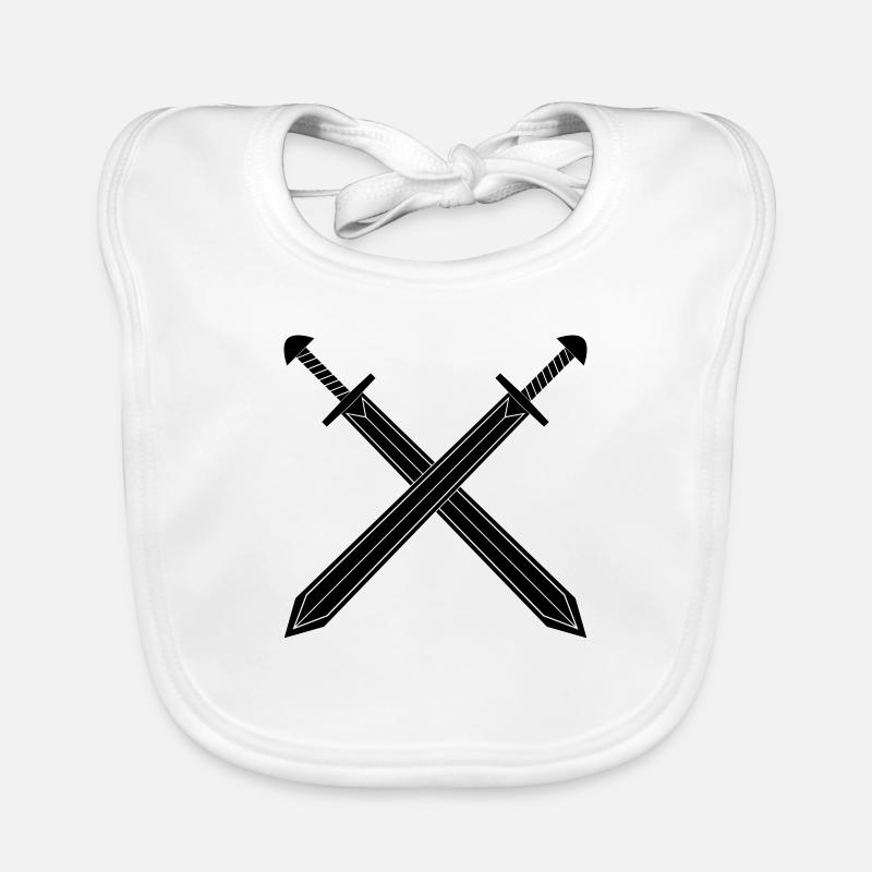 Sword Organic Baby Bibs
