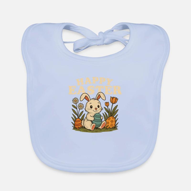 Lapin de Pâques Bavoir bio Bébé