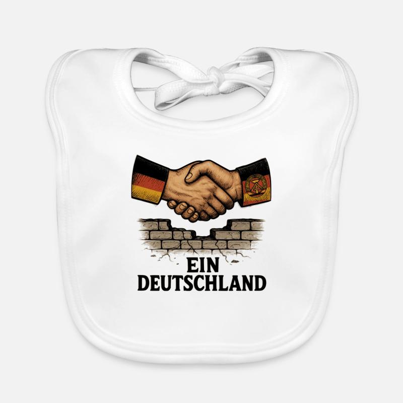 DDR - Baby Bio-Lätzchen - Weiß
