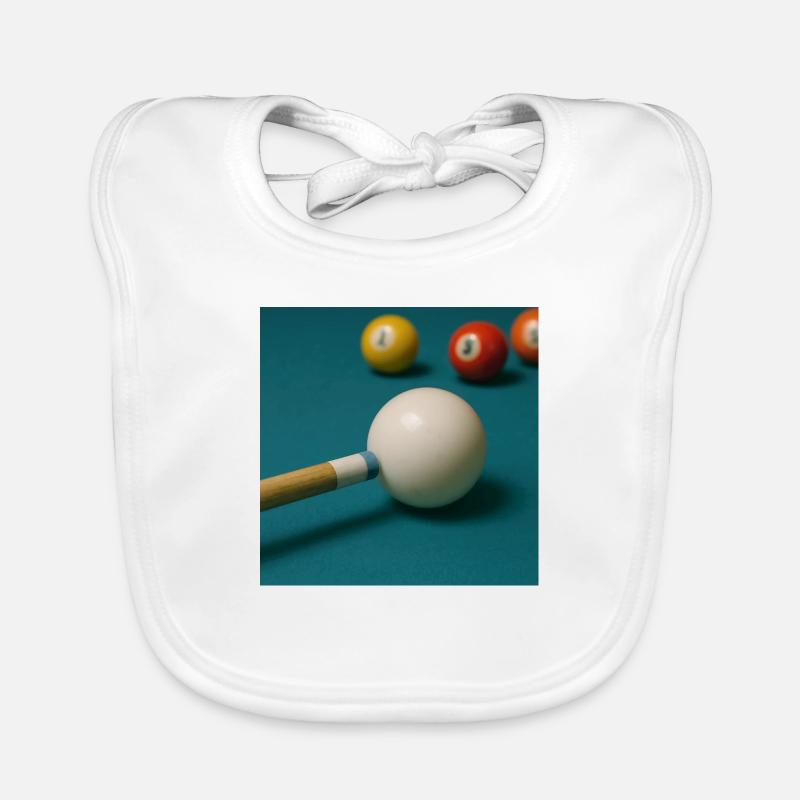 Billard Baby Bio-Lätzchen