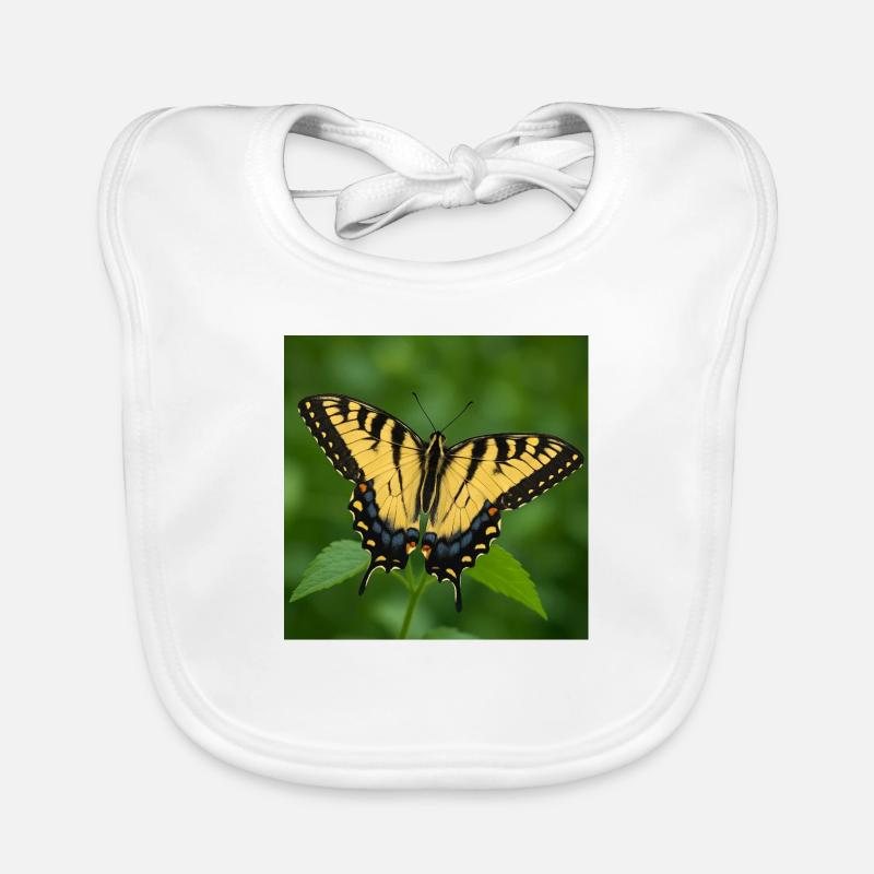 Östlicher Tiger Schwalbenschwanz Baby Bio-Lätzchen