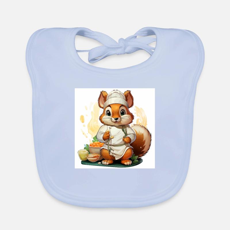 The Culinary Squirrel Organic Baby Bibs