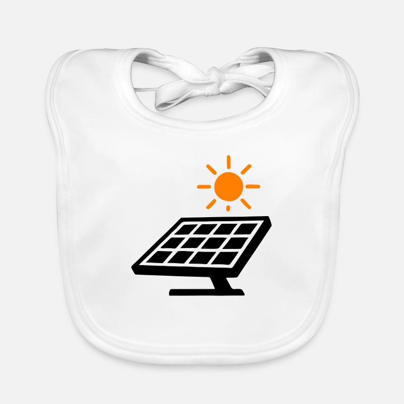 Solar Panele Photovoltaik Anlage Baby Bio-Lätzchen