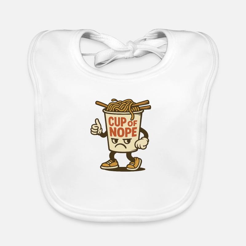 Coupe de Nope Bavoir bio Bébé