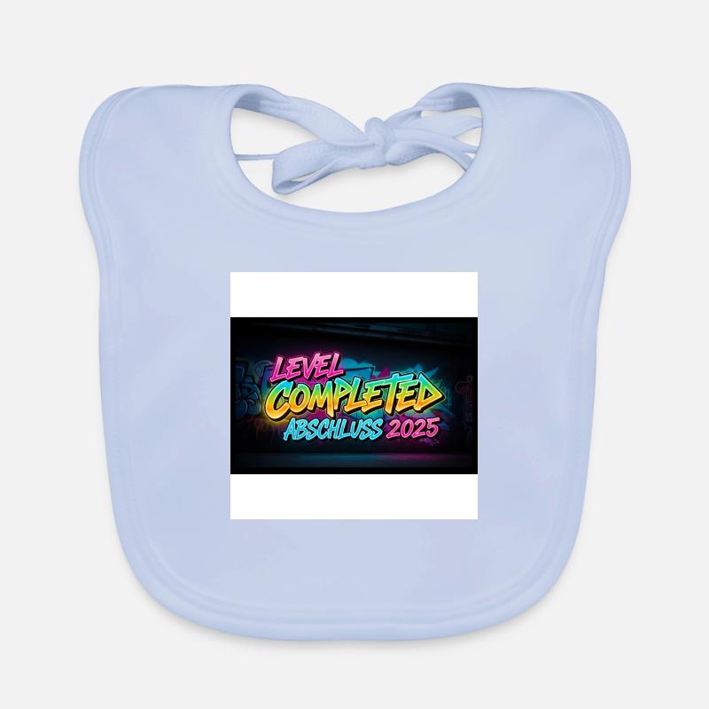 Stylisches Abschluss 2025 Design – Perfekt Baby Bio-Lätzchen