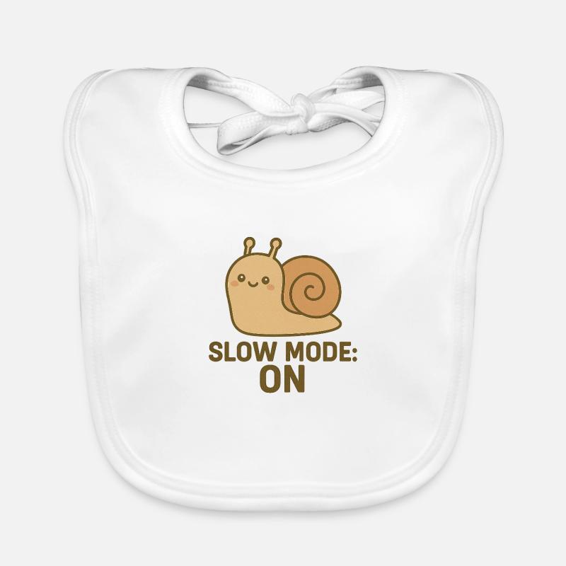 slow mode on Baby Bio-Lätzchen