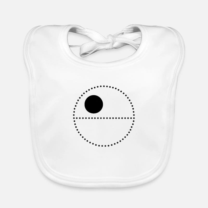 Todesstern Baby Bio-Lätzchen