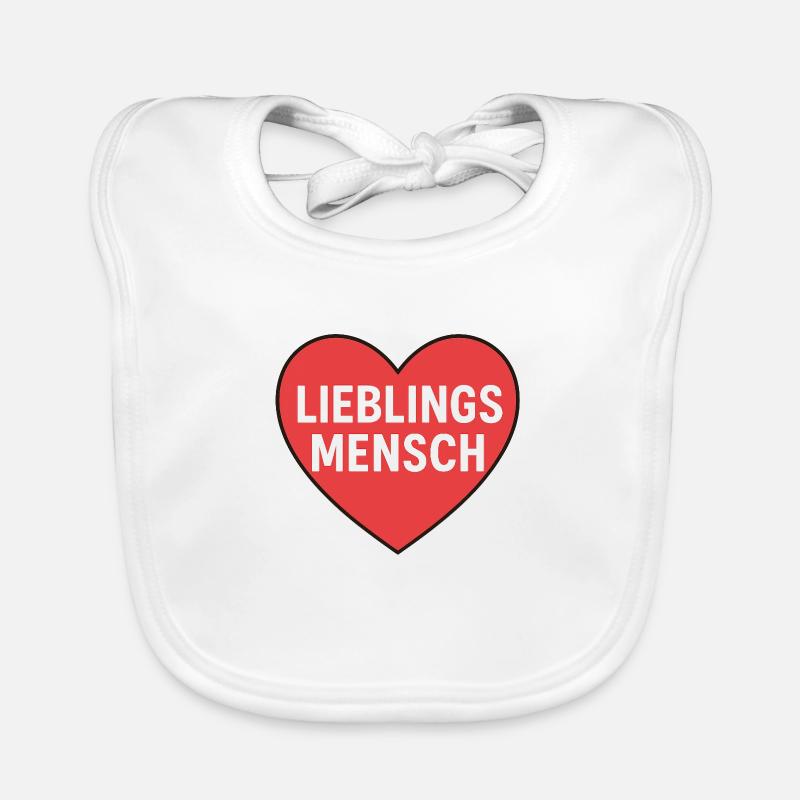 Favoriete persoon Bio-slabbetje voor baby's