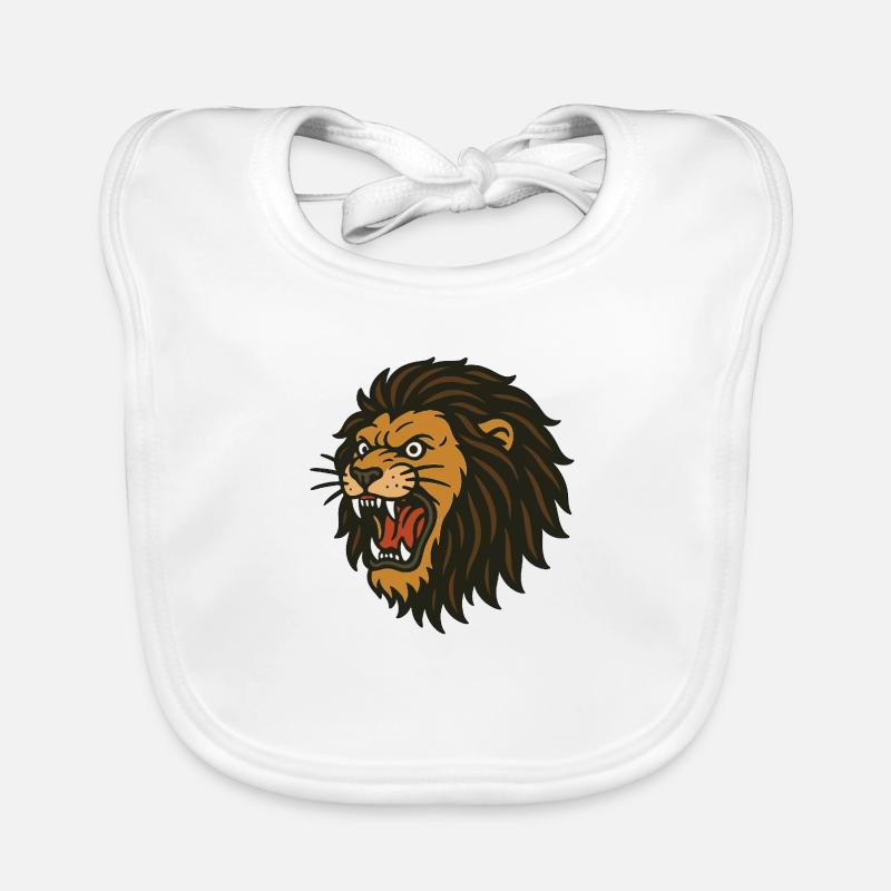 Roaring Lion Baby Bio-Lätzchen