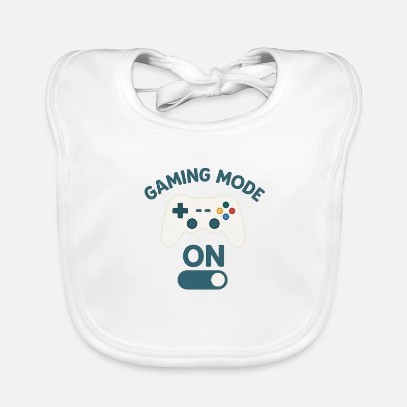 Gaming Mode On - jetzt wird gespielt Baby Bio-Lätzchen