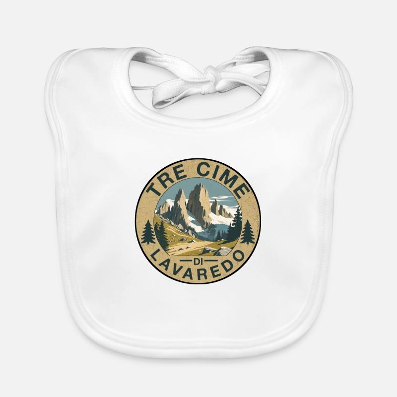 Tri Cime rund Baby Bio-Lätzchen