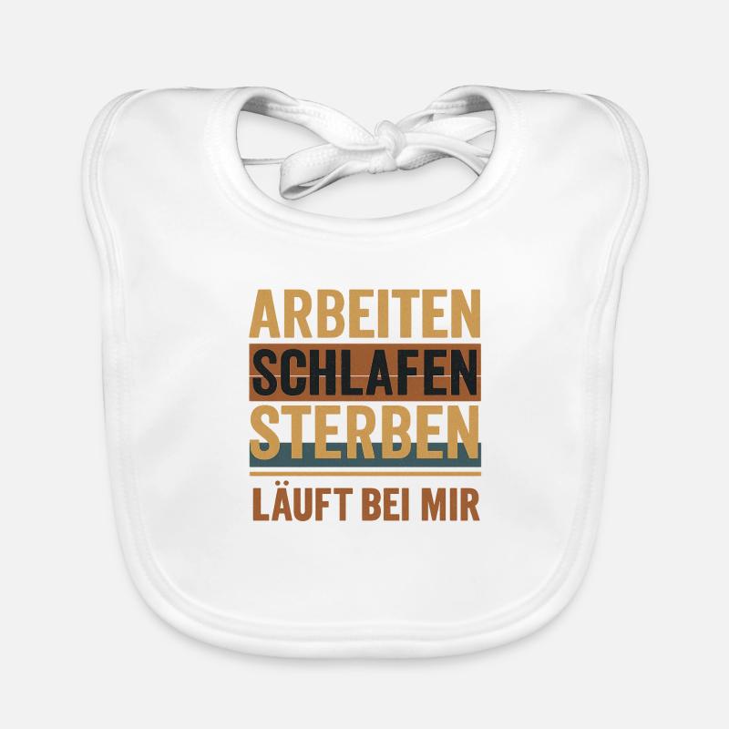 Arbeit Baby Bio-Lätzchen