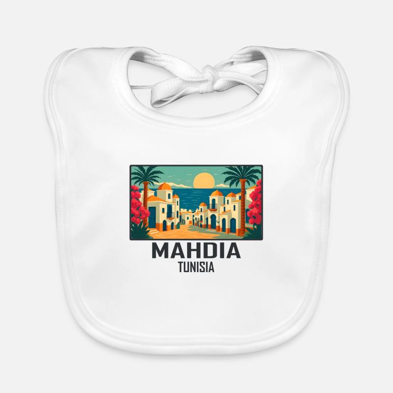 Mahdia Tunisia Organic Baby Bibs
