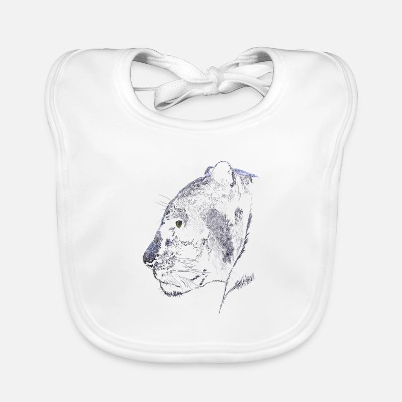 Panther Baby Bio-Lätzchen