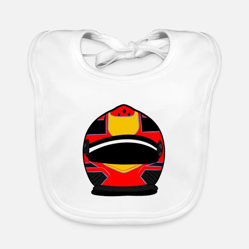 Helmet Organic Baby Bibs