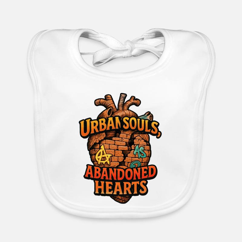 Urbex - Urban Exploration - Urban Explorer Organic Baby Bibs