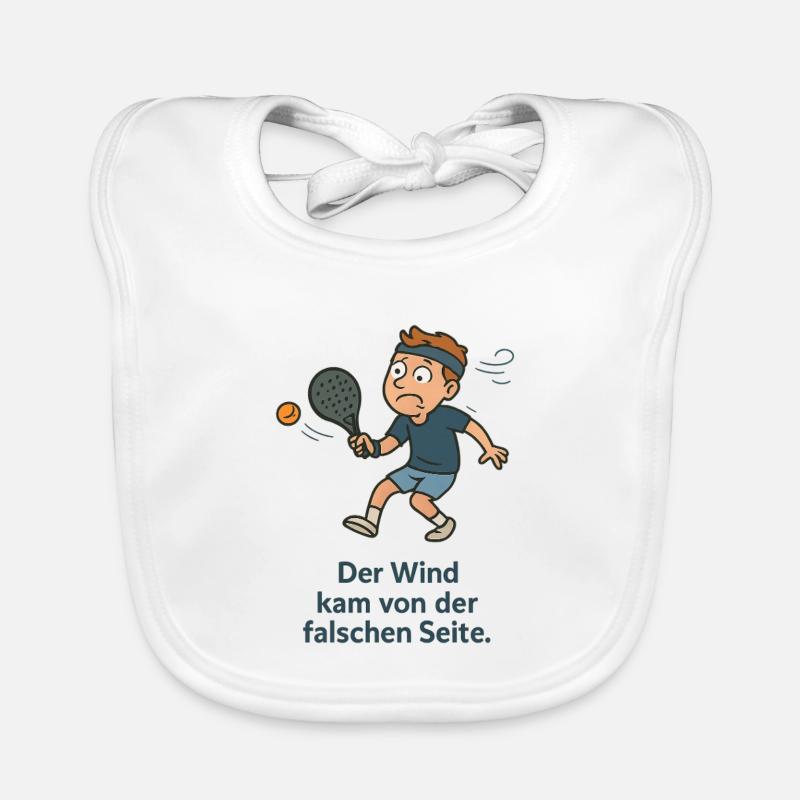 Windversetzter Padelwitz Baby Bio-Lätzchen