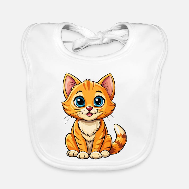 Bébé chat Bavoir bio Bébé