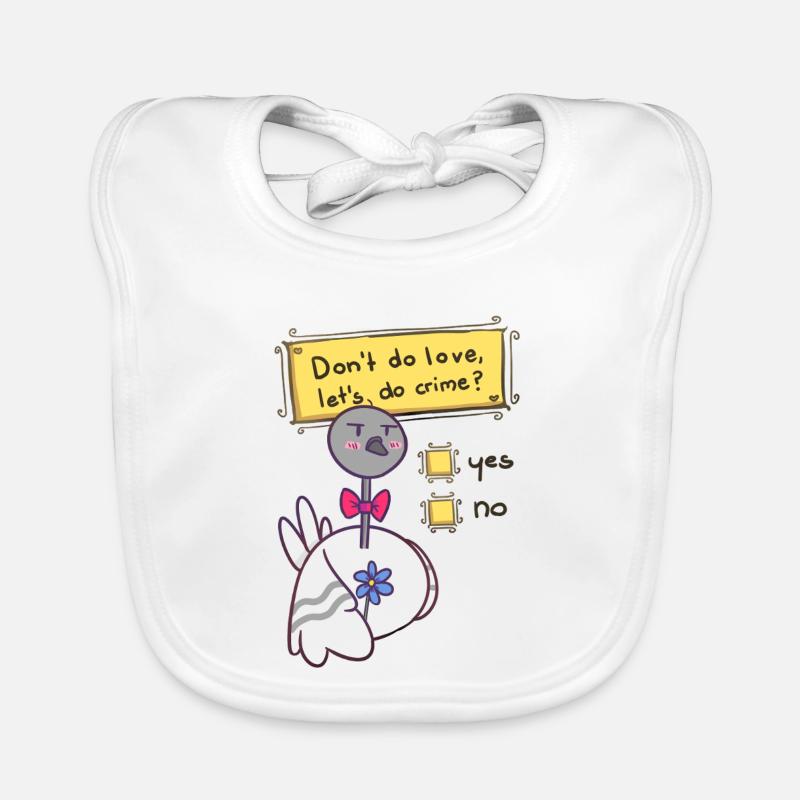 Don't do love Organic Baby Bibs