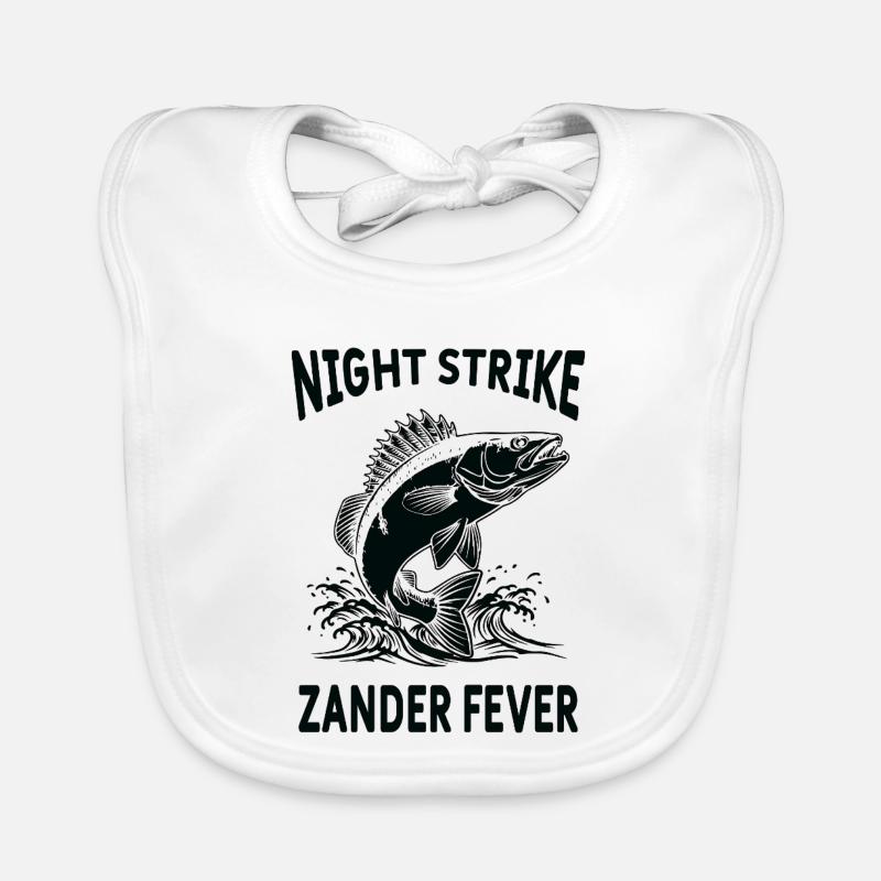 Pêche Rivière Sandre Night Strike Bavoir bio Bébé