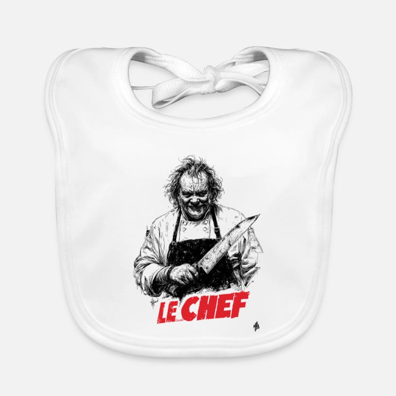 Le Chef Bavoir bio Bébé
