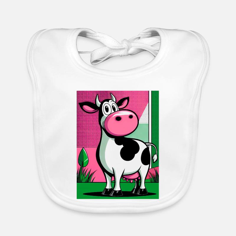 vache Bavoir bio Bébé