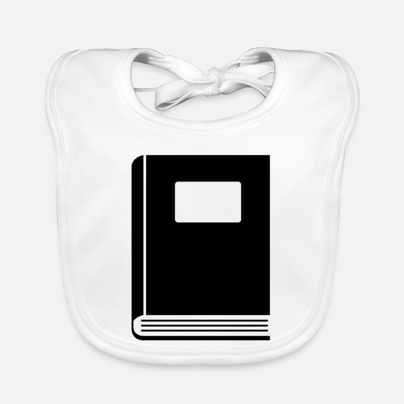 Geschlossenes Buch Baby Bio-Lätzchen