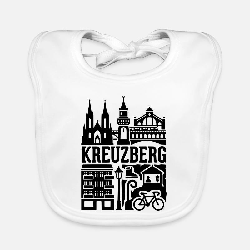 Berlin Kreuzberg in a Nutshell Baby Bio-Lätzchen